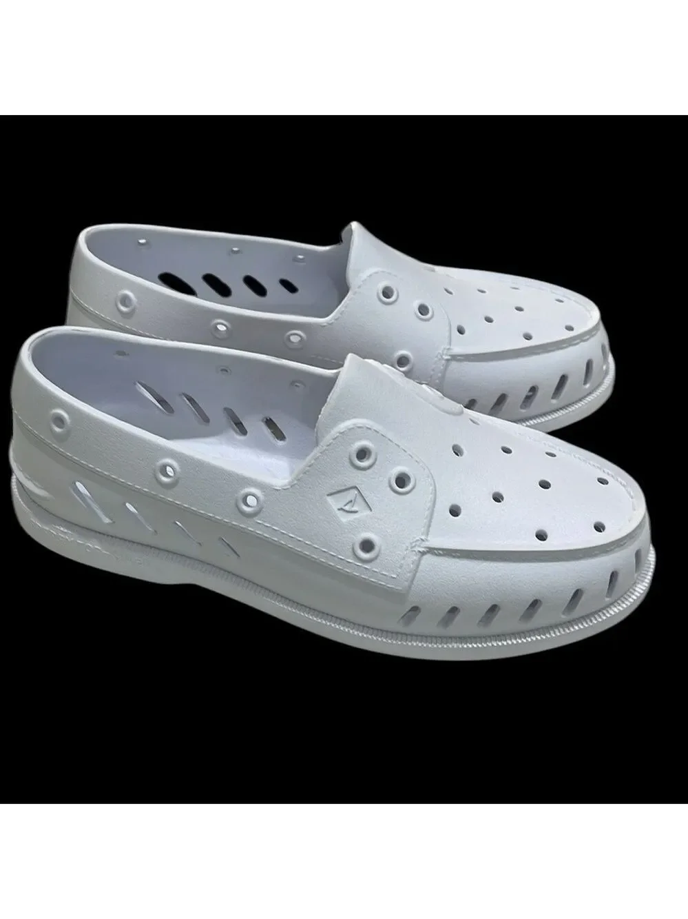 Sperry Original Float Boat Shoe Unisex Men 7 Women 9 White
